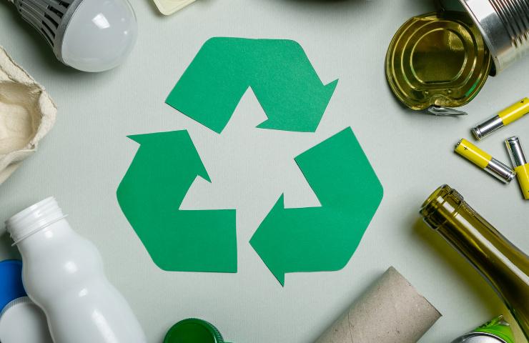 creare vaso riciclato