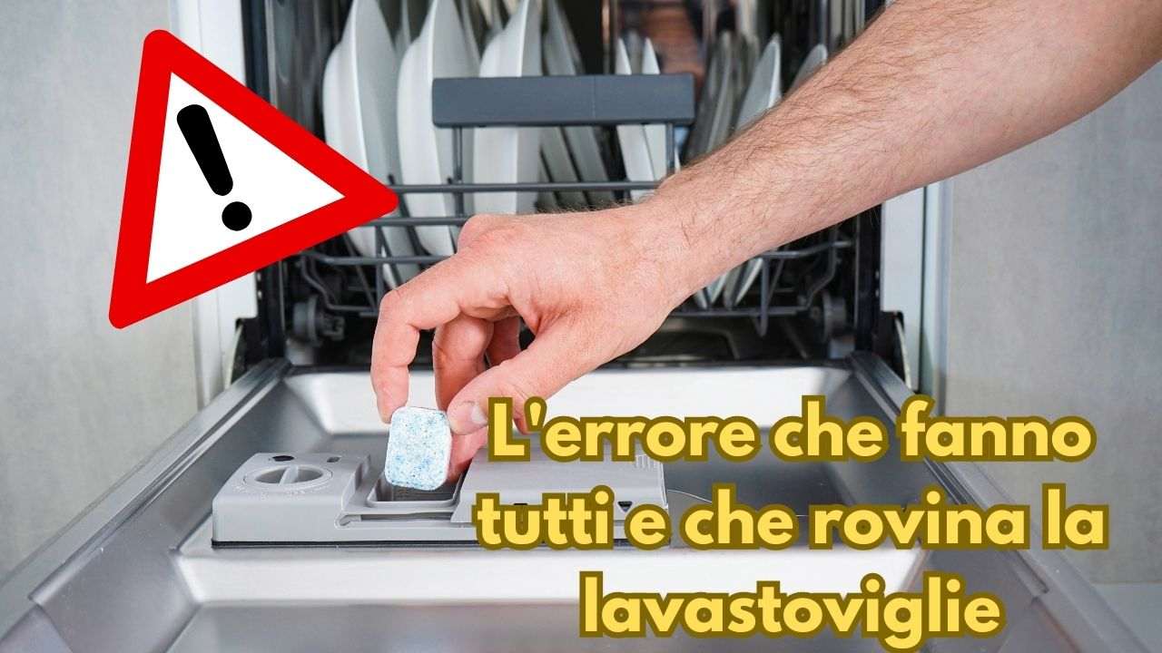 errore comunce lavastoviglie