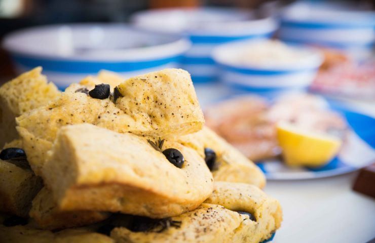 ricetta pane alle olive