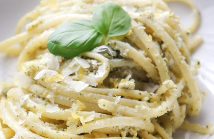 pasta crema carciofi