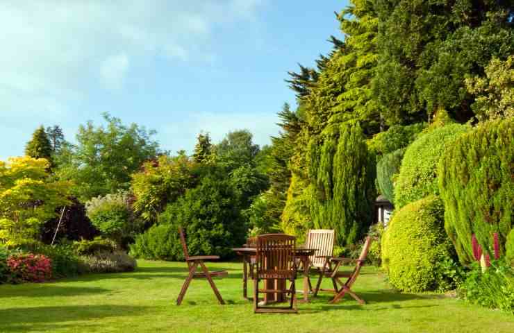 giardino inglese consigli