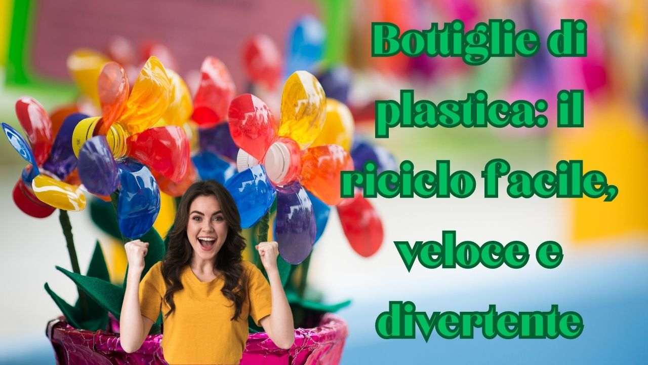 riciclare plastica bottiglie