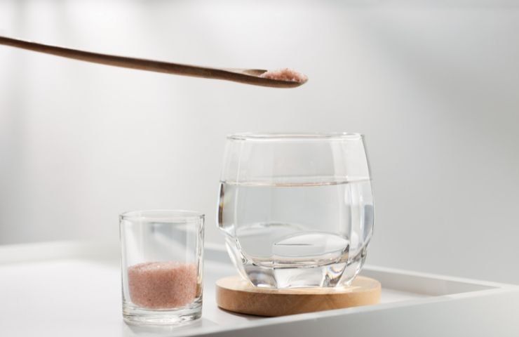 Bicarbonate de sel d'eau