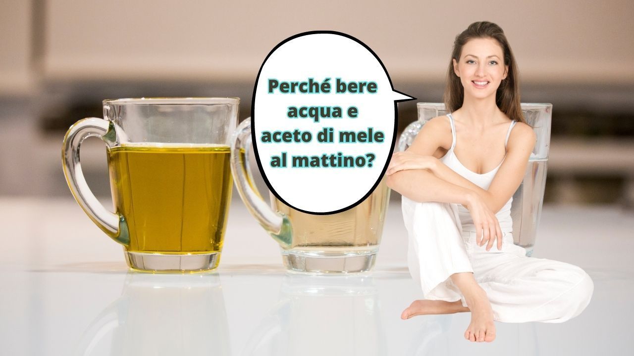 bere aceto mele mattino