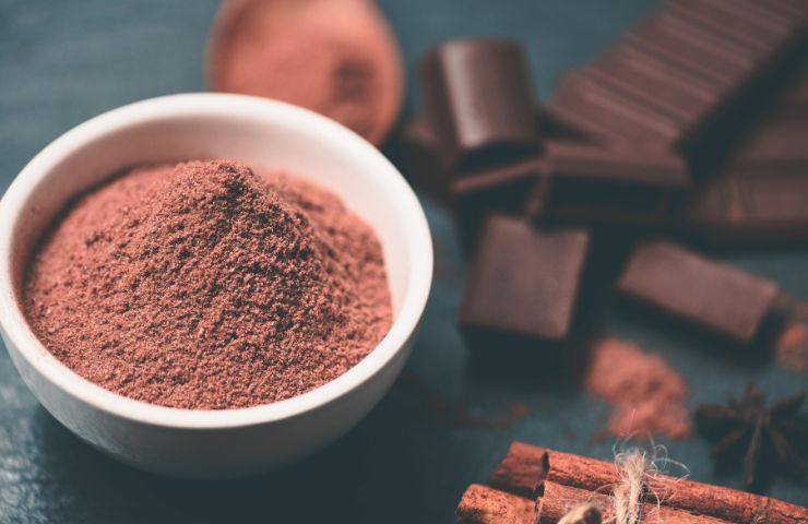 ricetta con cacao amaro