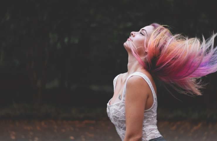 Capelli con graffiature