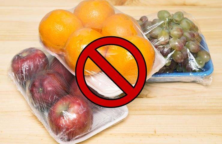 frutta verdura imballata danni ambiente