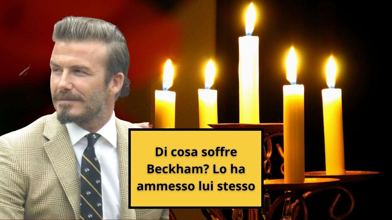 David Beckham malato