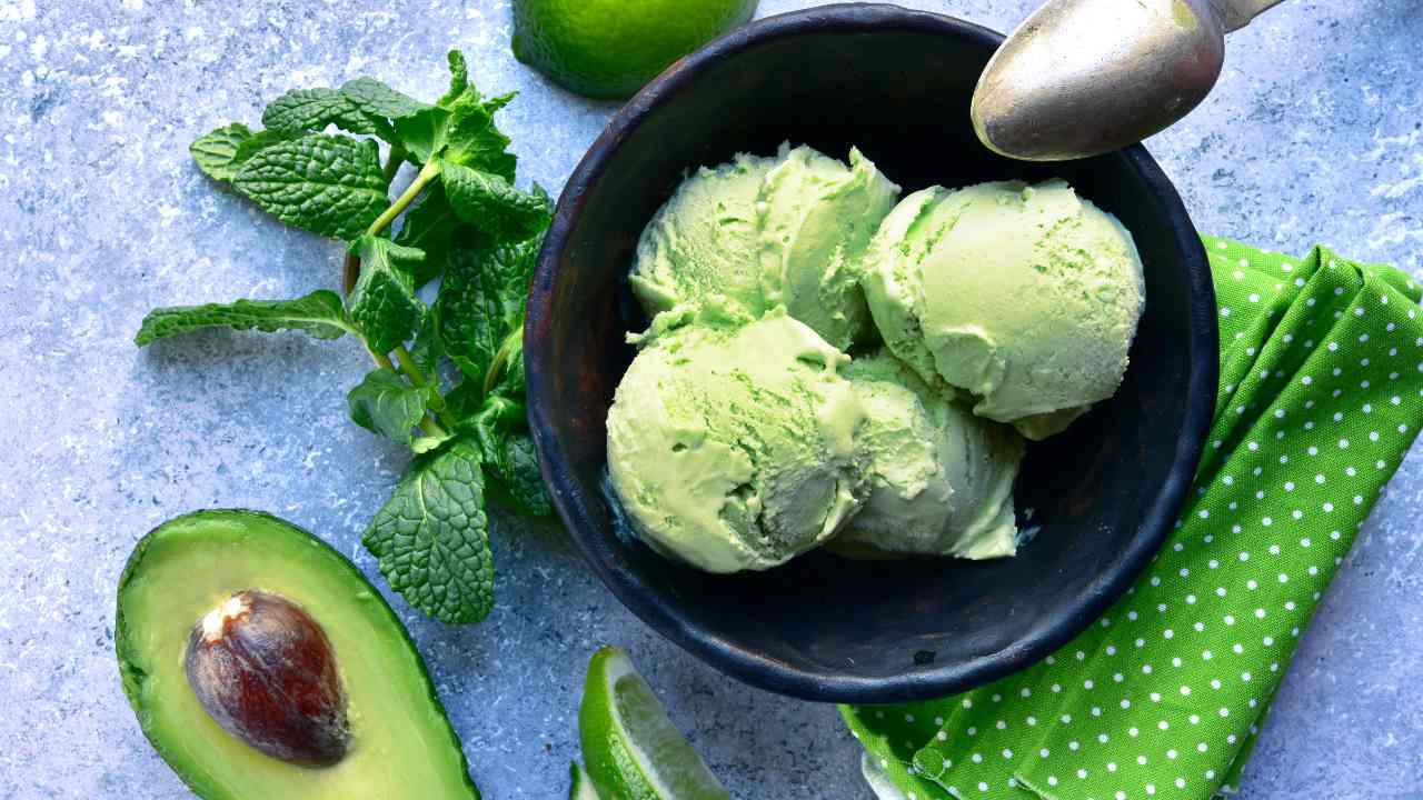 Gelato dietetico avocado farlo