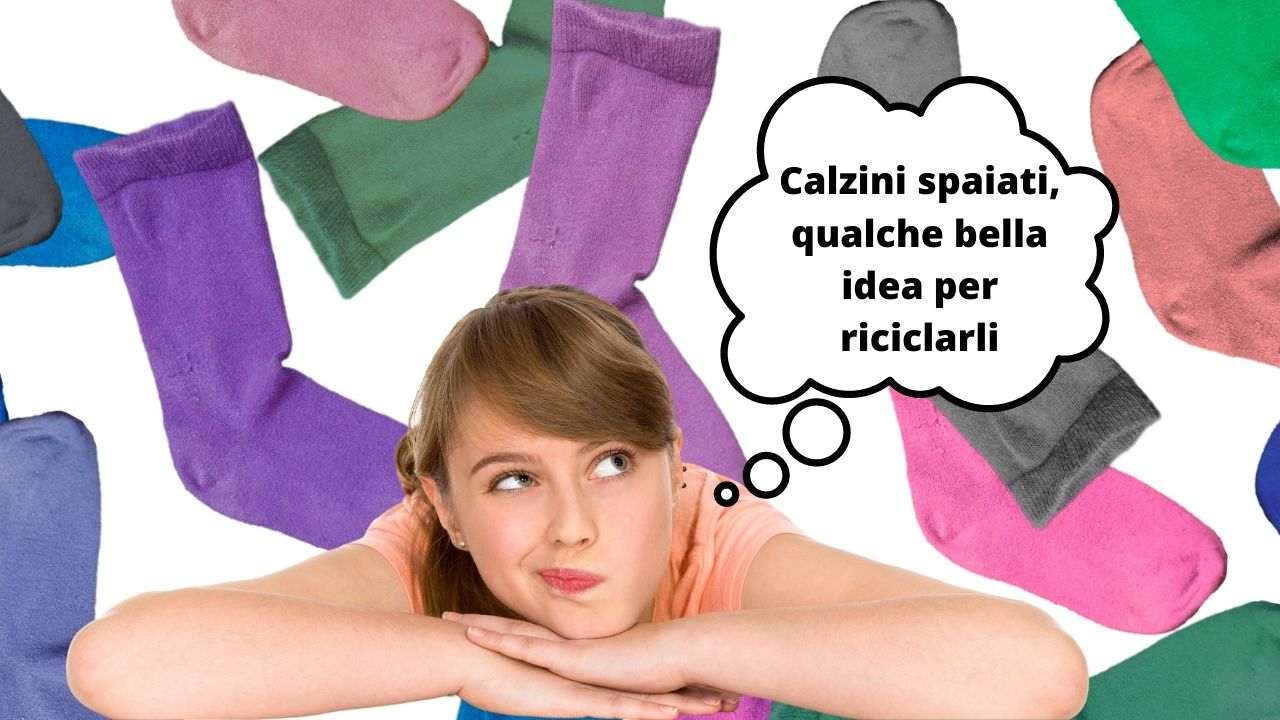 riciclare calzini spaiati