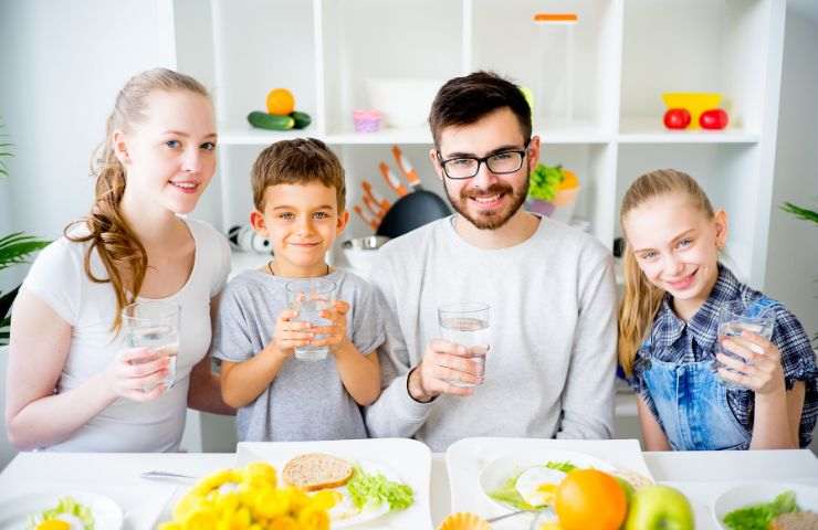 risposta acqua durante i pasti