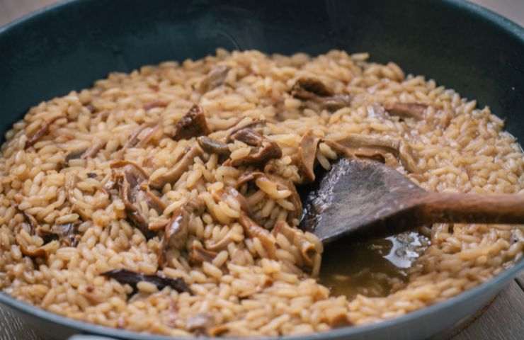 risotto porcini ricetta