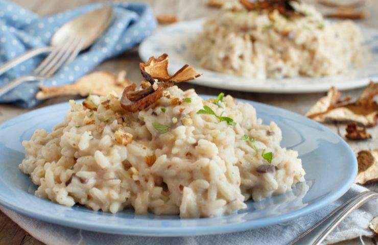 porcini risotto facile