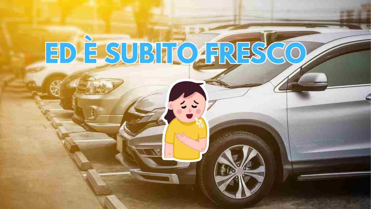 Come rinfrescare l'interno dell'auto al Sole