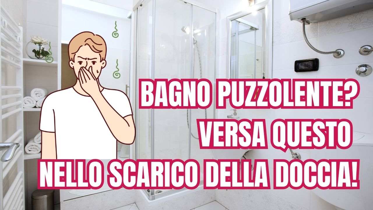 versare scarico doccia
