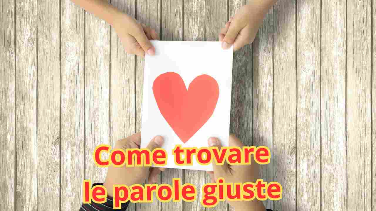 Come trovare sempre le parole giuste per un messaggio