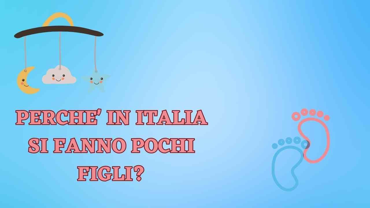 Pochi figli Italia