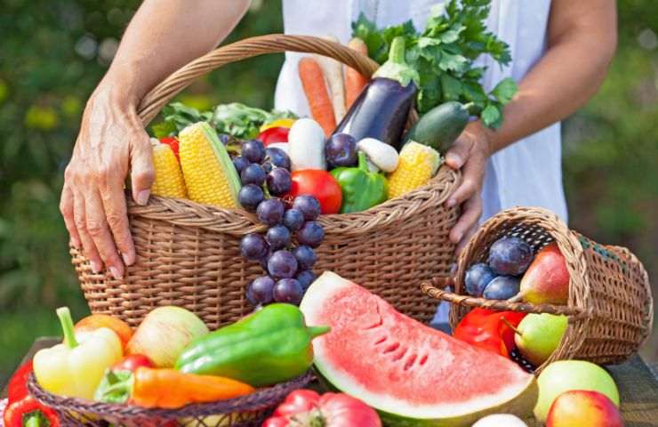 Frutta e verdura benefici