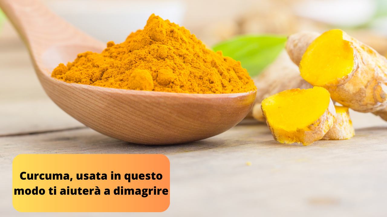 Curcuma spezia aiuta dimagrire