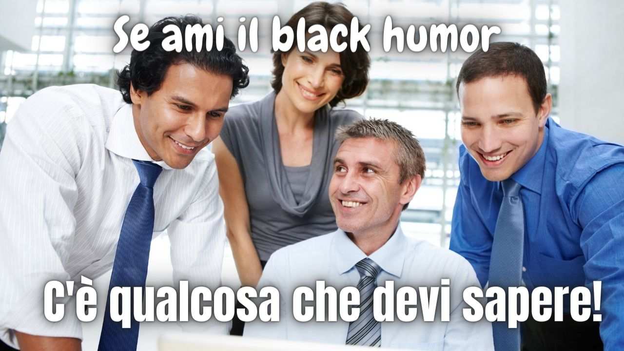 black humor battute