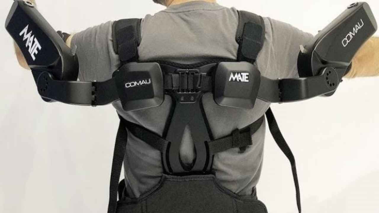 L'esoscheletro indossabile di Mate per ridurre sforzi e dolori