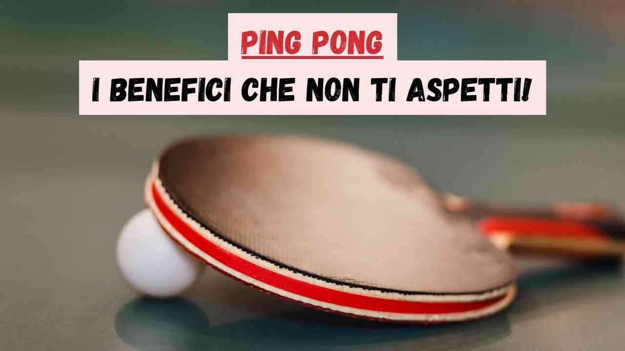 Benefici ping pong