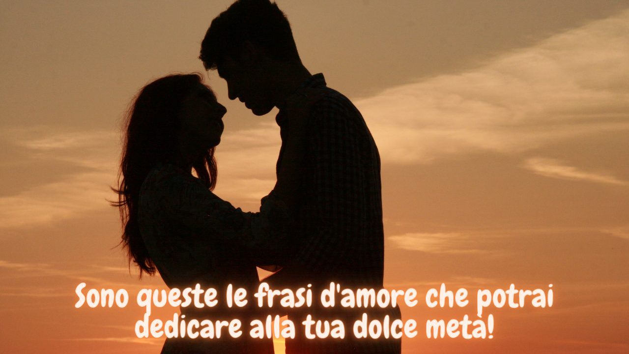 frasi d'amore per un uomo