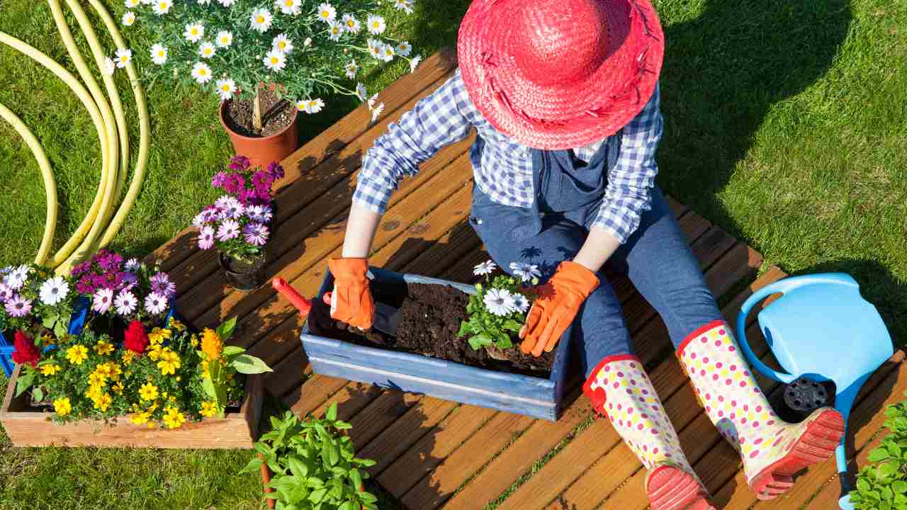 benefici di stare in giardino