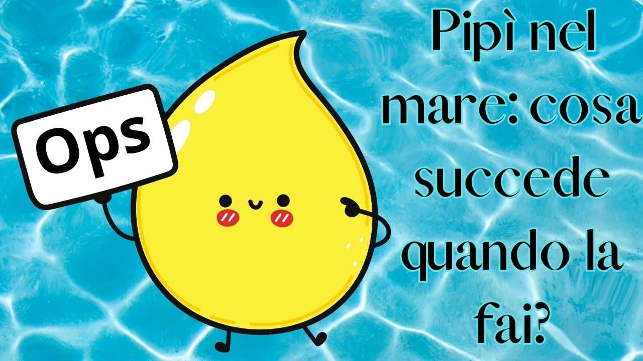 pipì mare cosa succede