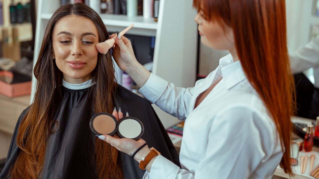 bronzer texture