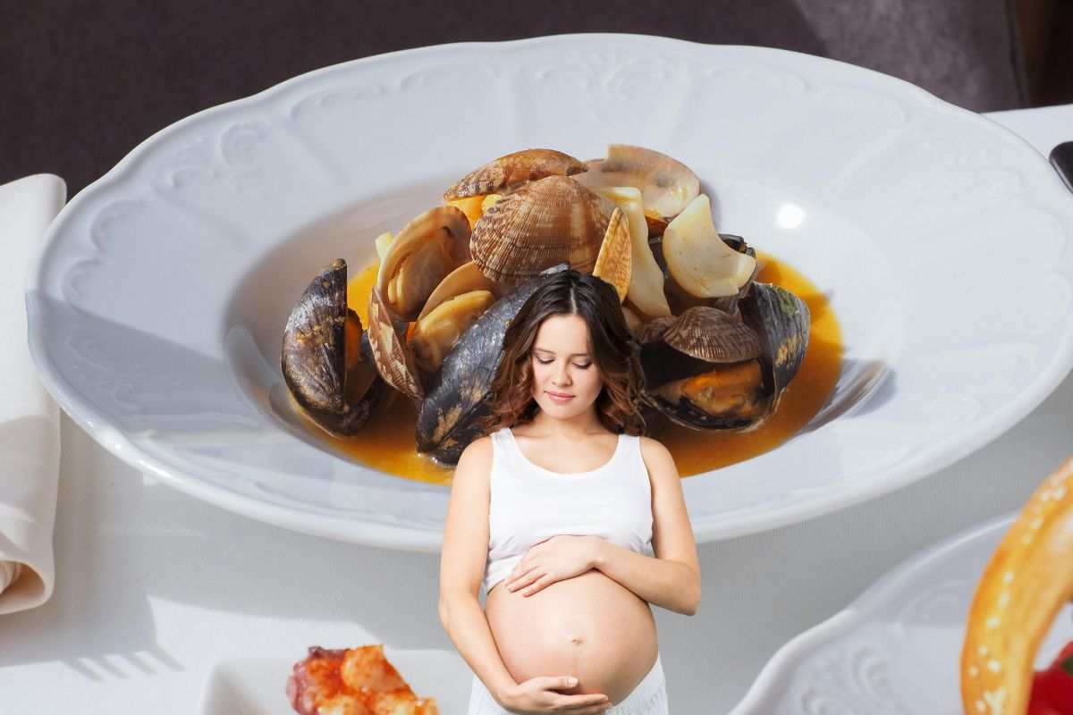 cozze vongole donna gravidanza