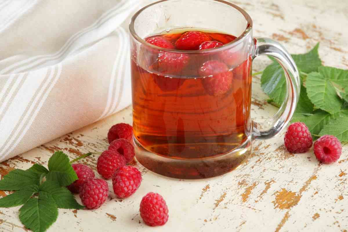 tisana ai lamponi freschi
