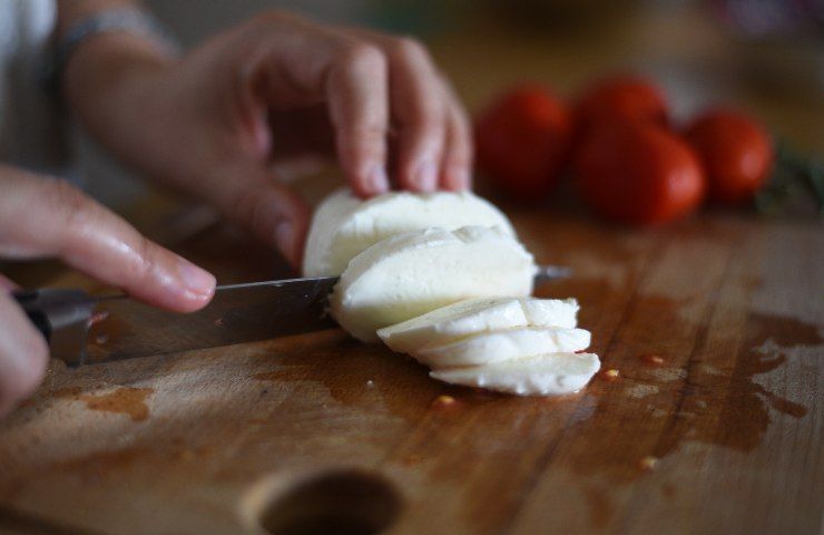 mozzarella gestazione