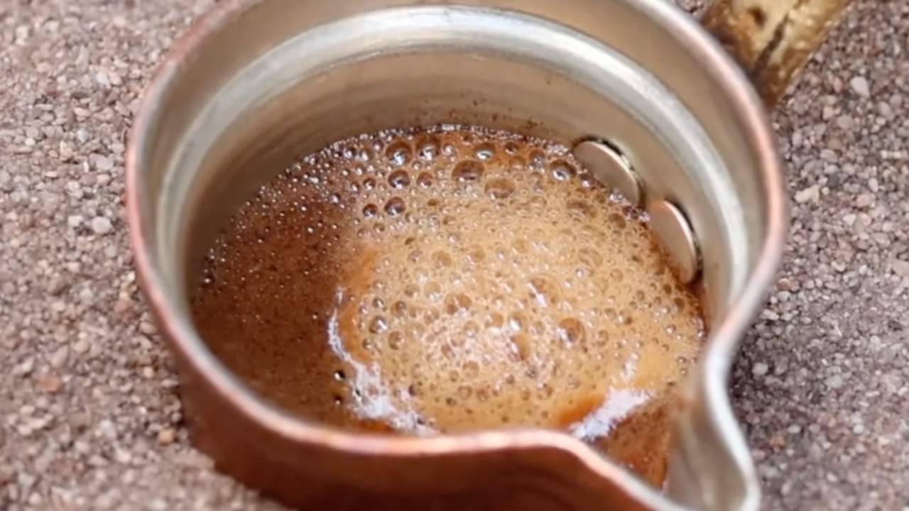 caffè sabbia Turchia