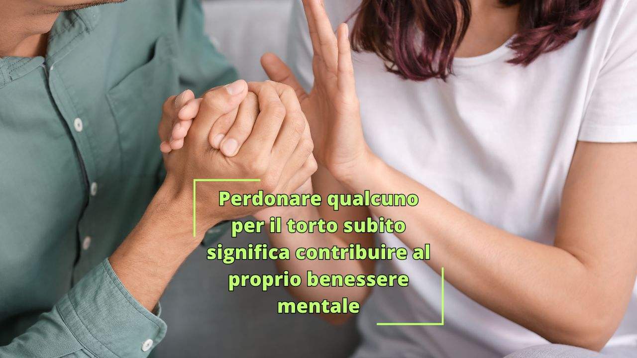 benefici psicologici perdono