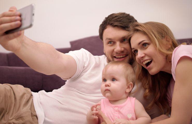 Selfie di famiglia