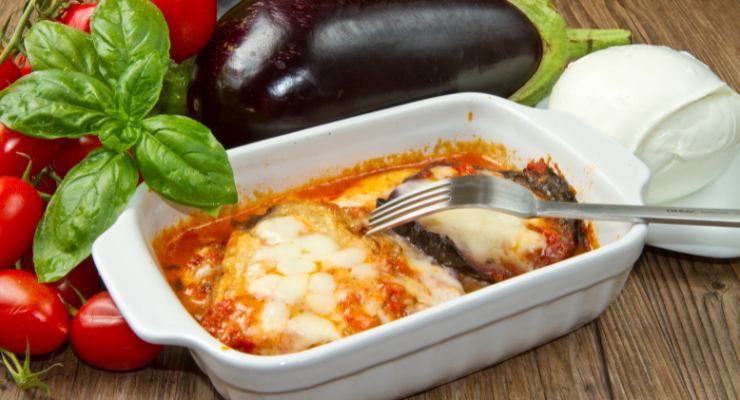 Parmigiana di di melanzane origini