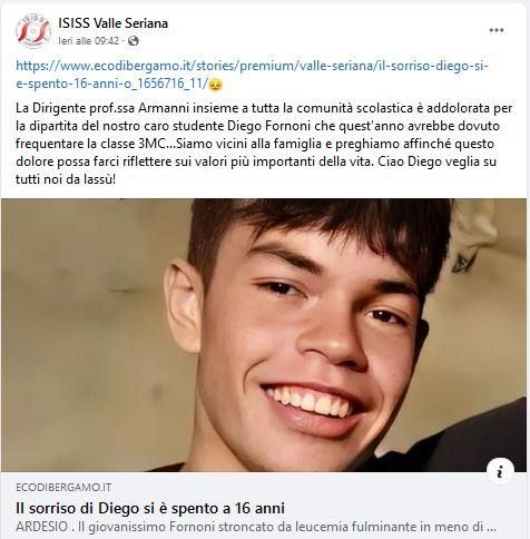 dedica diego fornoni