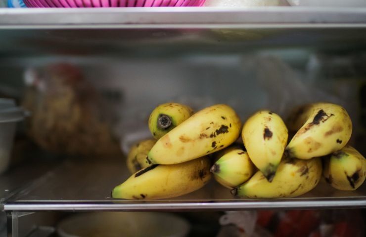 quanto mantenere banane frigorifero