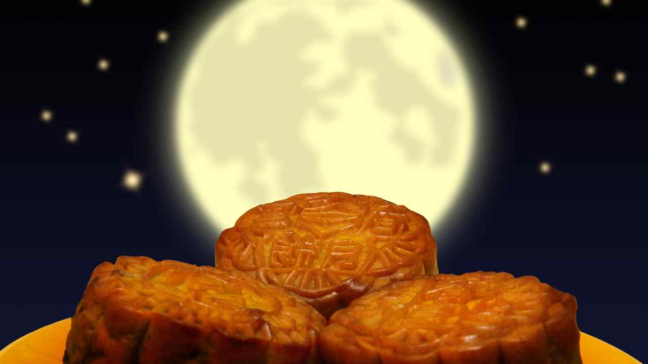 Mooncake dolci tipici festa Cina