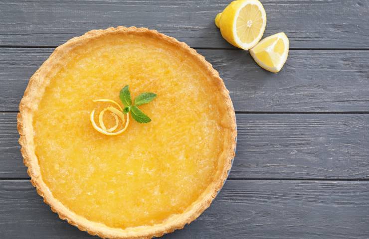 Crostata al limone