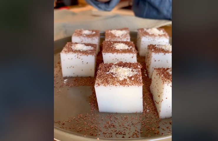 Dolcetti latte di cocco e cioccolato