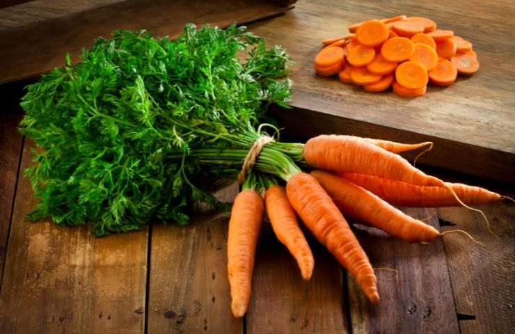 mangiare carote