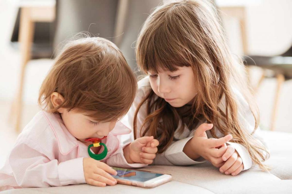 bambini smartphone uso