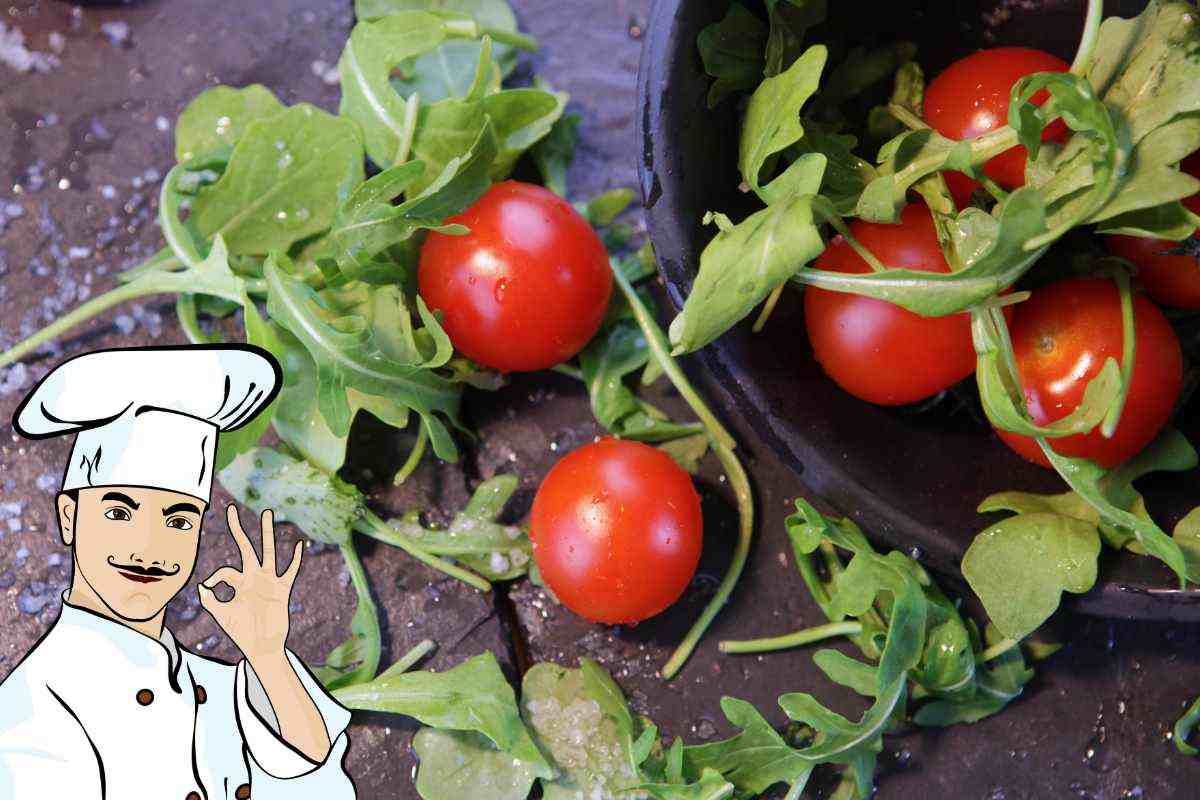 Rucola e pomodorini