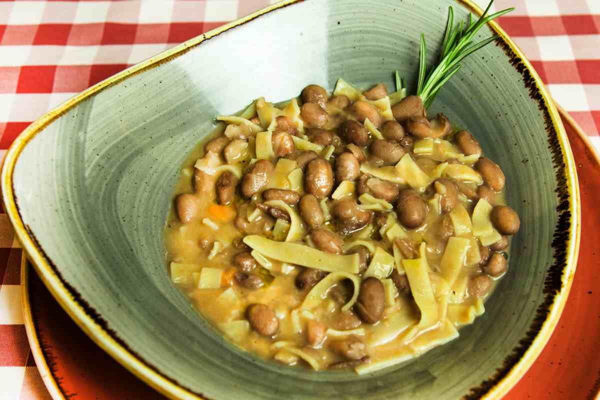 Pasta e fagioli cremosa