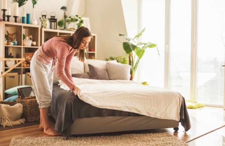 rifare il letto