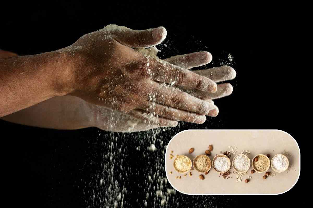Farina tra le mani