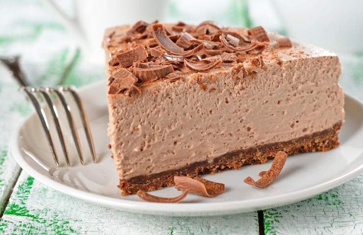 Torta fredda al cioccolato