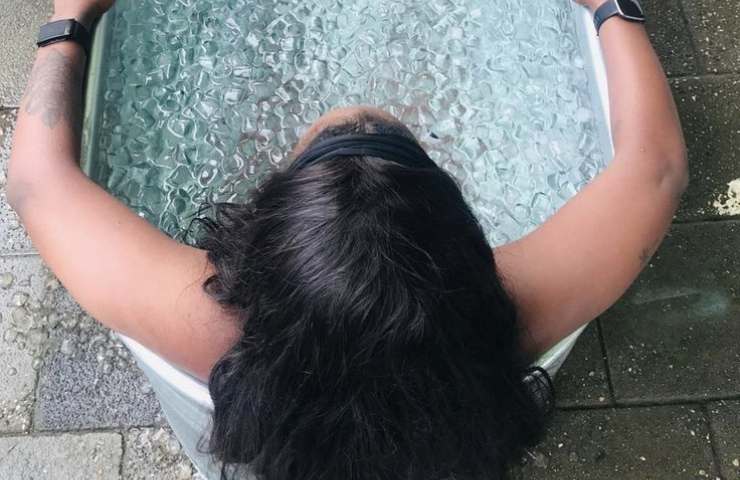 fare la vasca ghiacciata